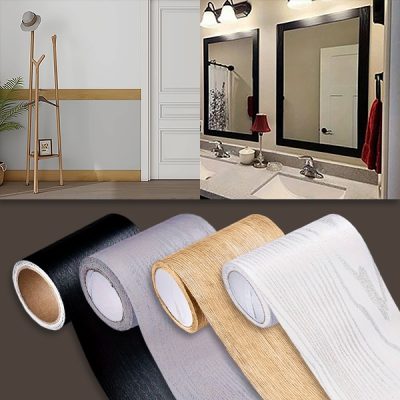 Samolepka na stenu so vzorom dreva (5 m) | DECORIM