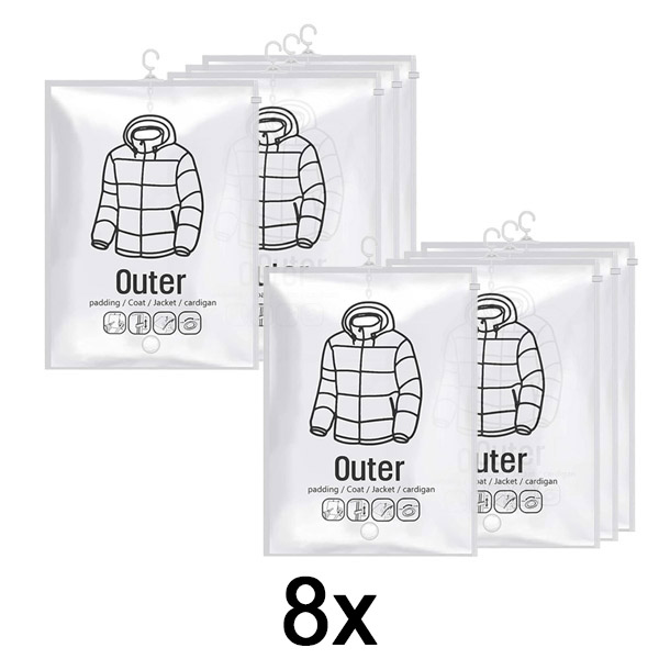 2x Závesné vákuové vrecia (4 ks) | VACUHANG