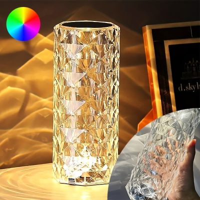 Krištáľová lampa s krásnymi farbami | MOODLIGHT